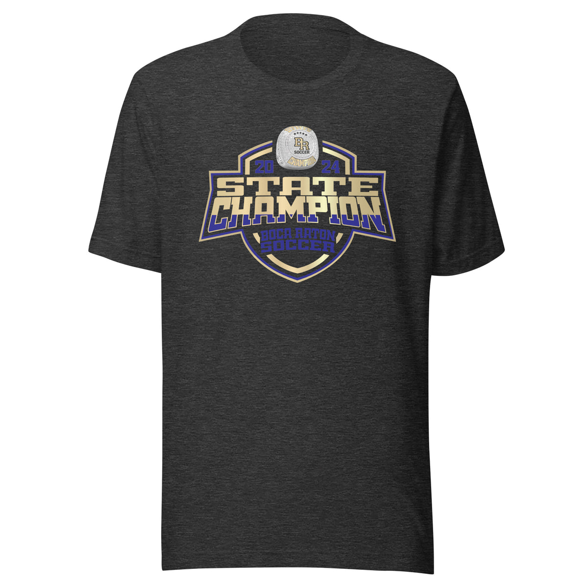 Boca Raton Community High School Soccer -Men's 2024 Unisex t-shirt