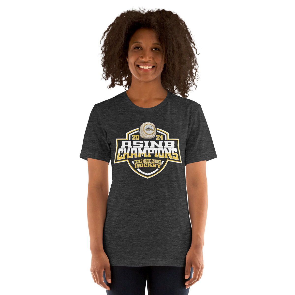 École Marie-Esther Hockey -Men's 2024 Unisex t-shirt