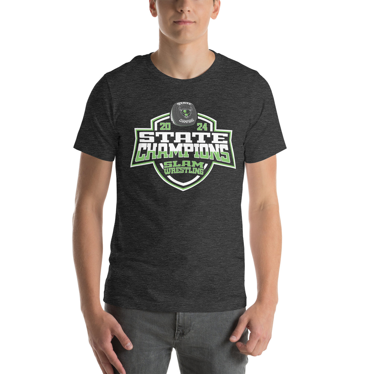 Sports Leadership and Management Academy-SLAM High School Nevada Wrestling - Women's 2024 Unisex t-shirt