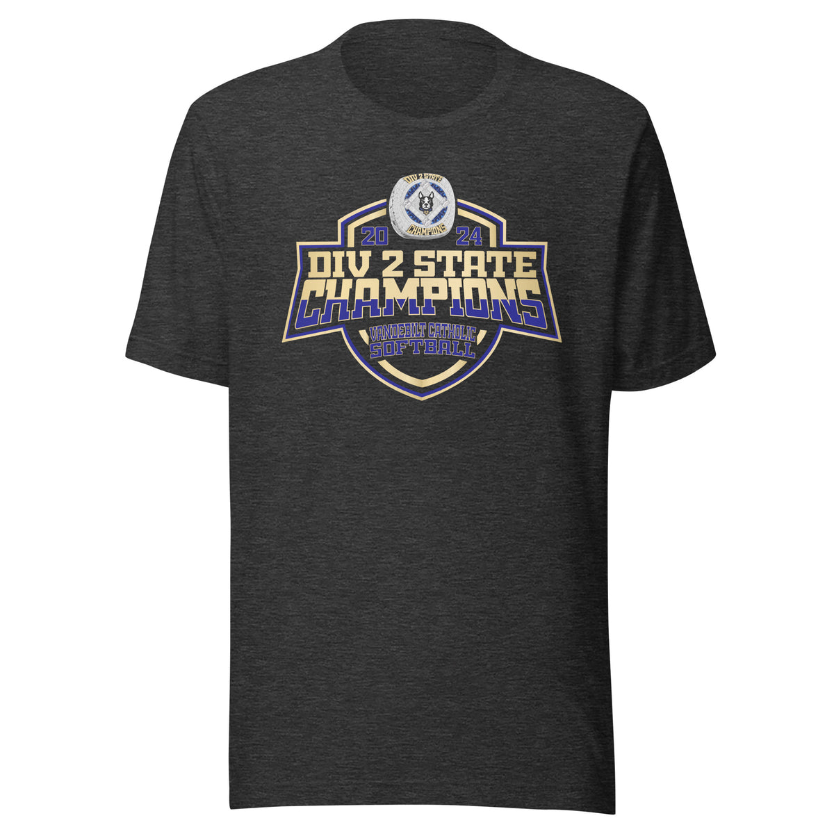 Vandebilt Catholic School Softball -Coach Ring - Women's 2024 Unisex t-shirt