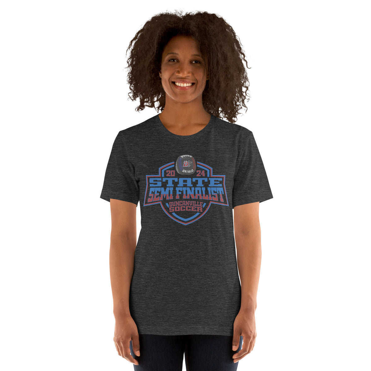 Duncanville High School Soccer -Men's 2024 Unisex t-shirt