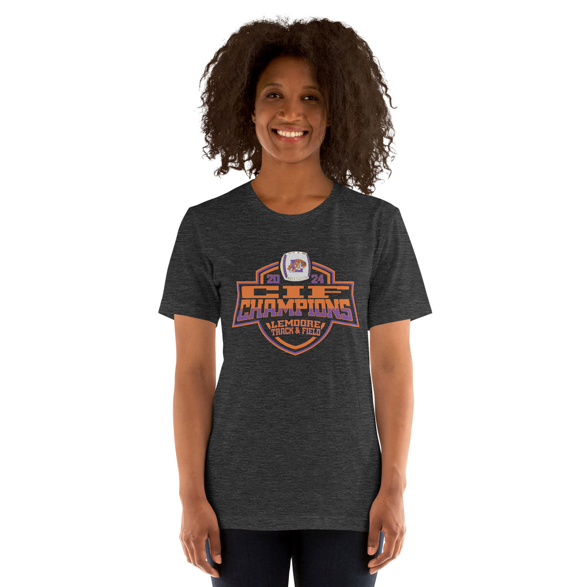 Lemoore Union High School Track &amp; Field -Coed 2024 Unisex t-shirt