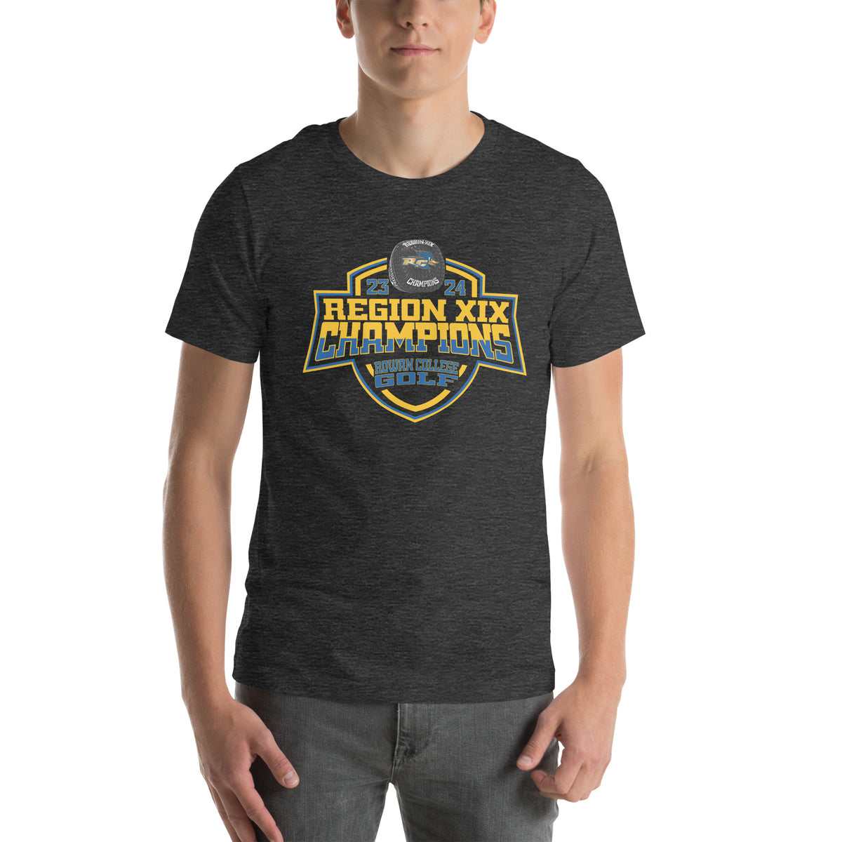 Rowan College of South Jersey - Gloucester Campus Golf -Men's 2024 Unisex t-shirt
