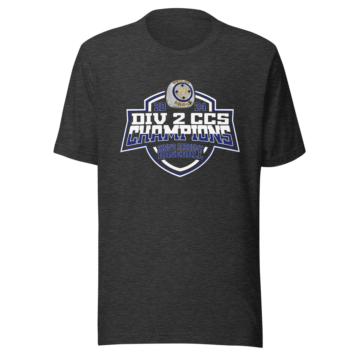 The King's Academy Baseball 2024 Unisex t-shirt