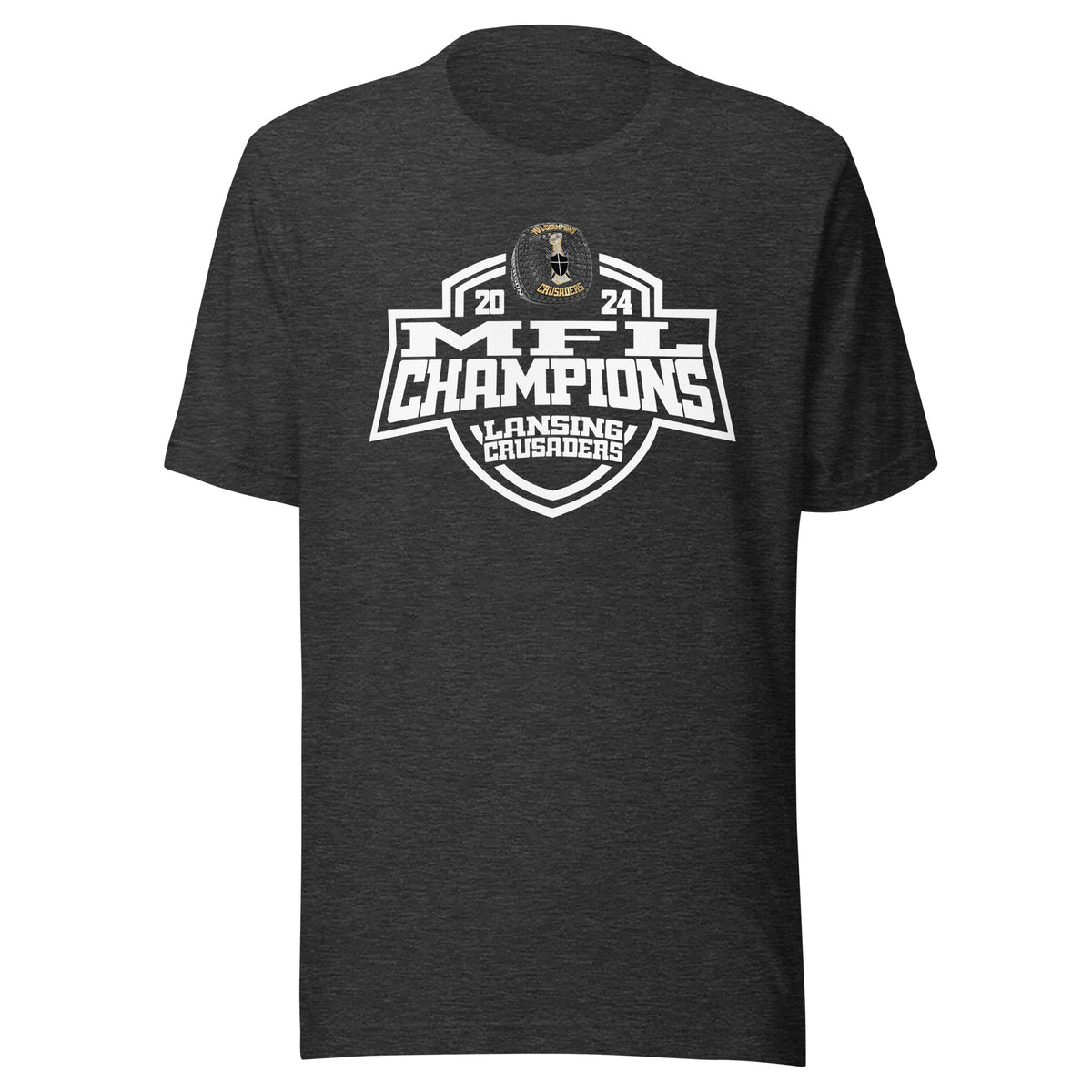 Lansing Crusaders Football 2024 Unisex t-shirt