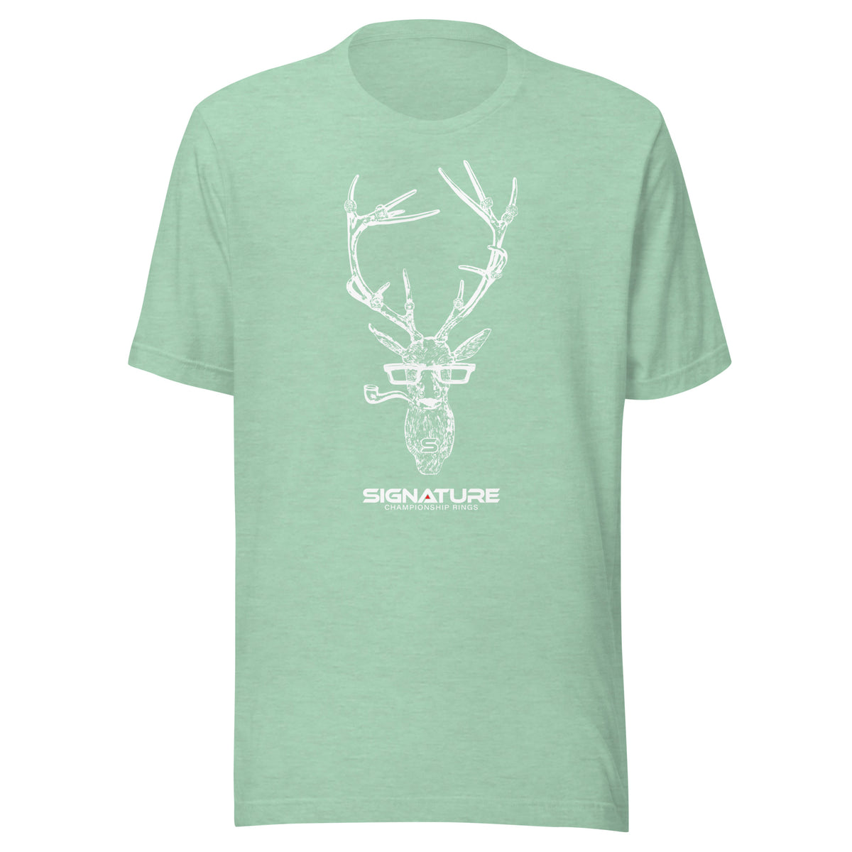 White Staggerton Logo Unisex t-shirt