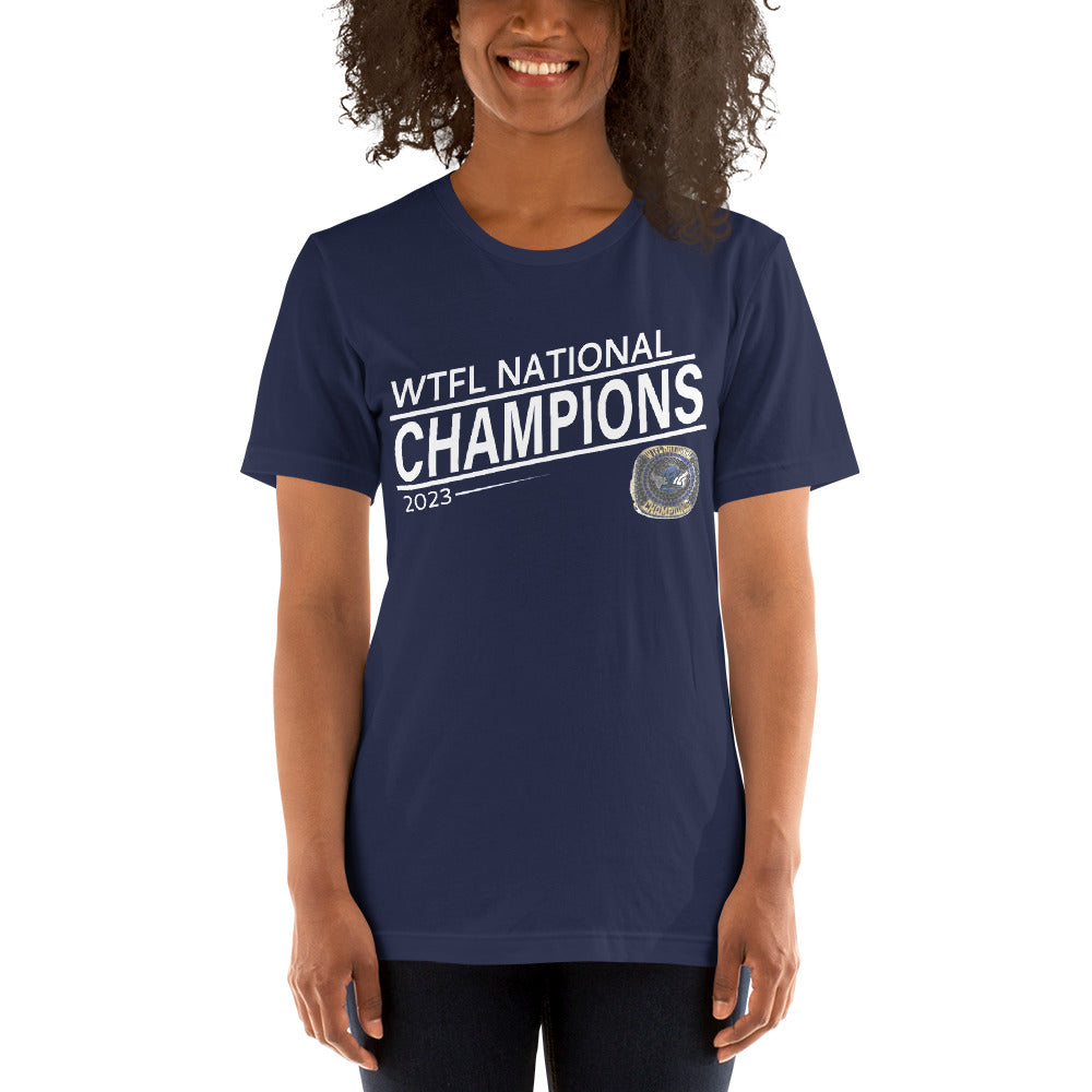 Virginia Lady Blue Devils Football 2023 Unisex t-shirt