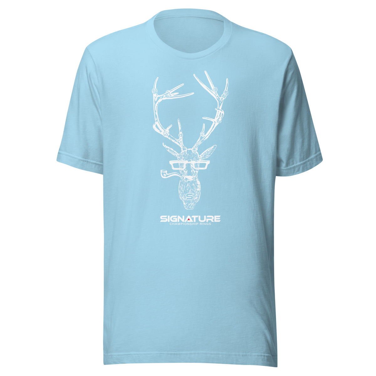 White Staggerton Logo Unisex t-shirt