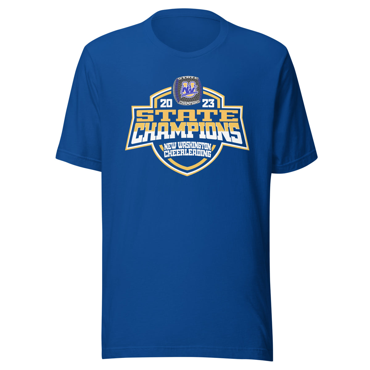New Washington High School Cheer 2023 Unisex t-shirt
