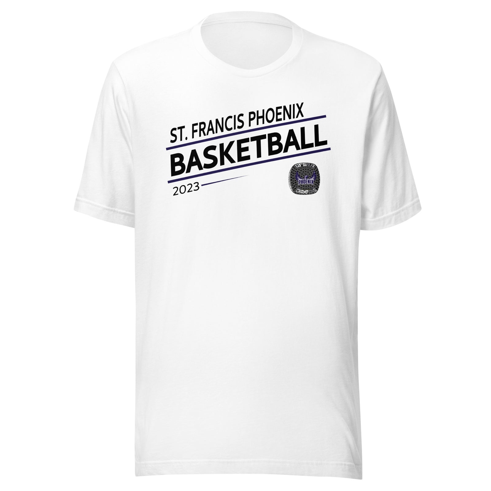 St. Francis Phoenix Basketball -Men's 2023 Unisex t-shirt