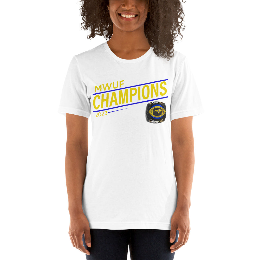 Sheboygan County Sabercats Football 2023 Unisex t-shirt