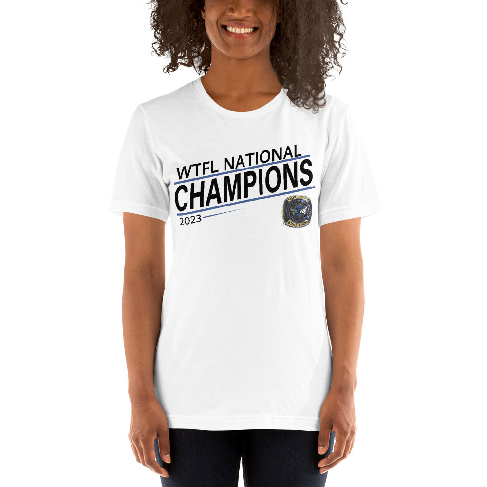 Virginia Lady Blue Devils Football 2023 Unisex t-shirt