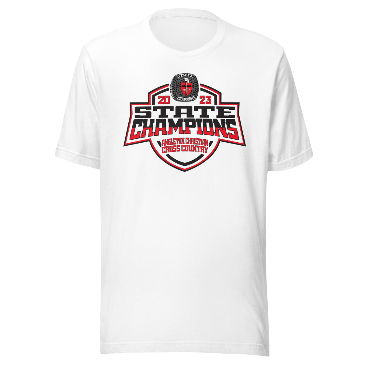 ANGLETON CHRISTIAN SCHOOL Cross Country -Men's 2023 Unisex t-shirt