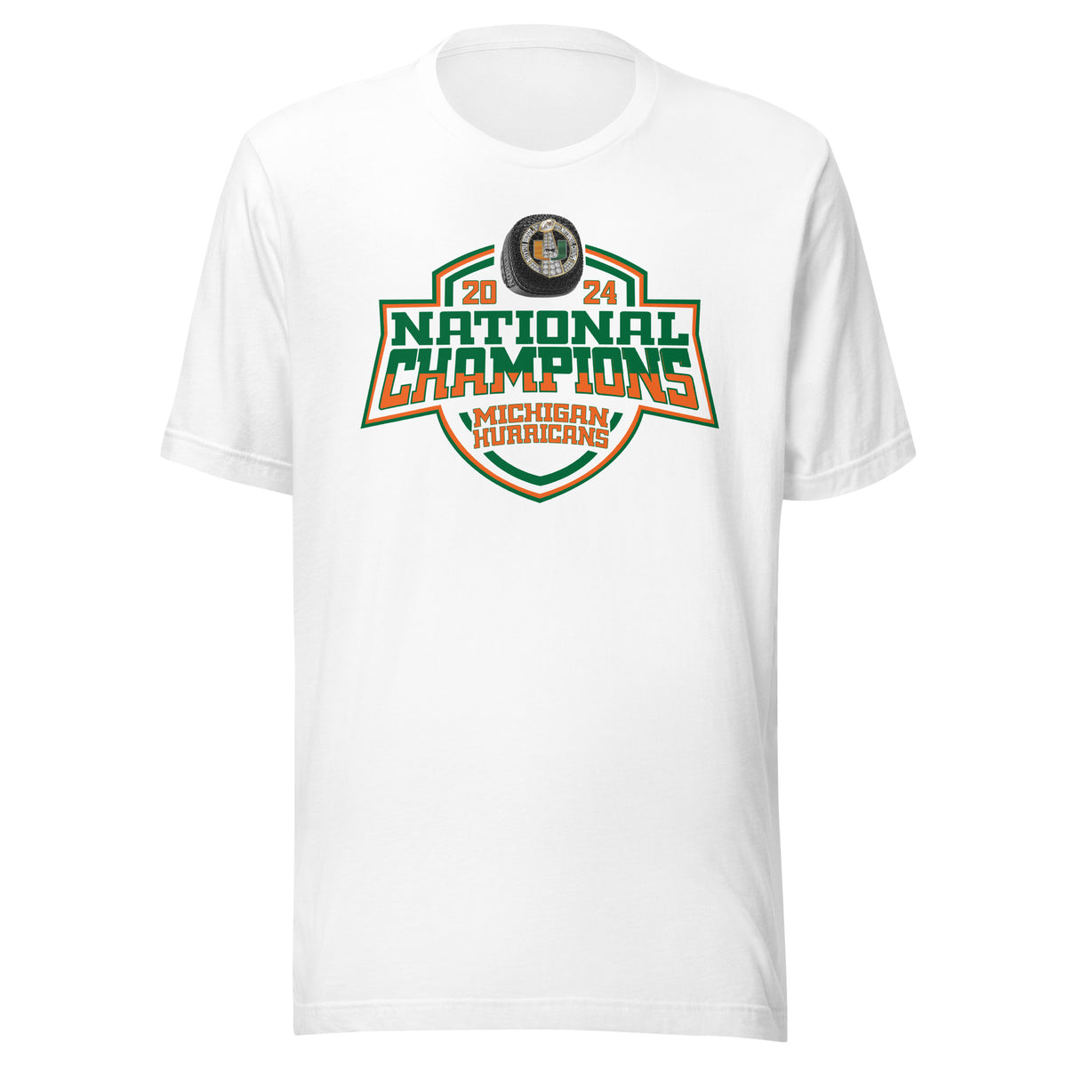 Michigan Hurricanes Football 2024 Unisex t-shirt