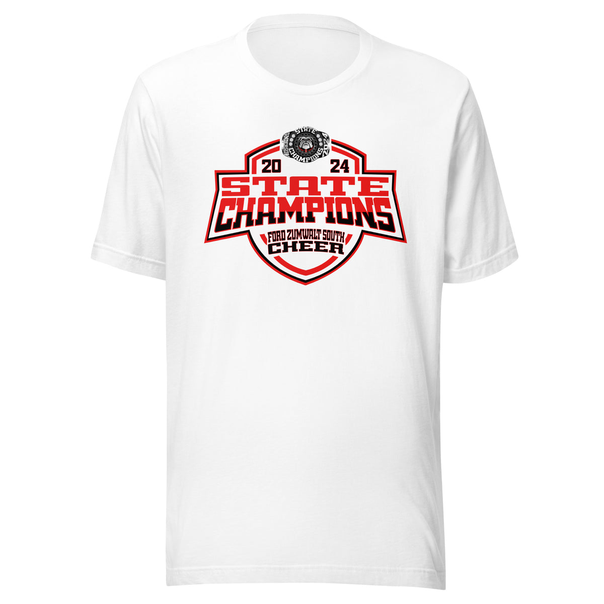 Fort Zumwalt South High School Cheer 2024 Unisex t-shirt