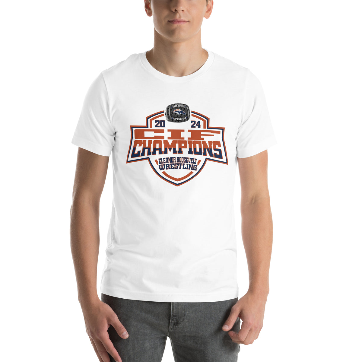 Eleanor Roosevelt High School Wrestling 2024 Unisex t-shirt