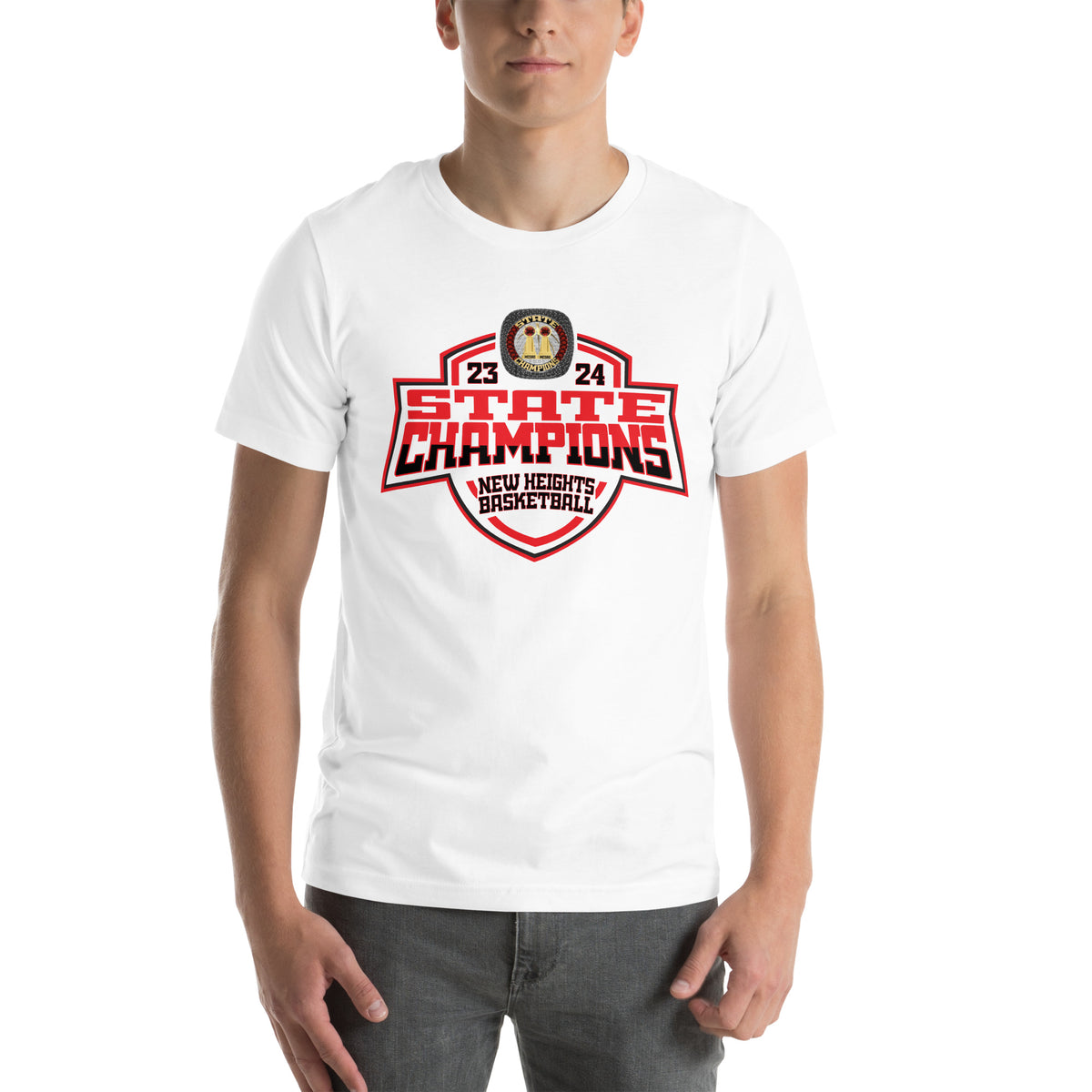 New Heights Charter School Basketball -Men's 2024 Unisex t-shirt
