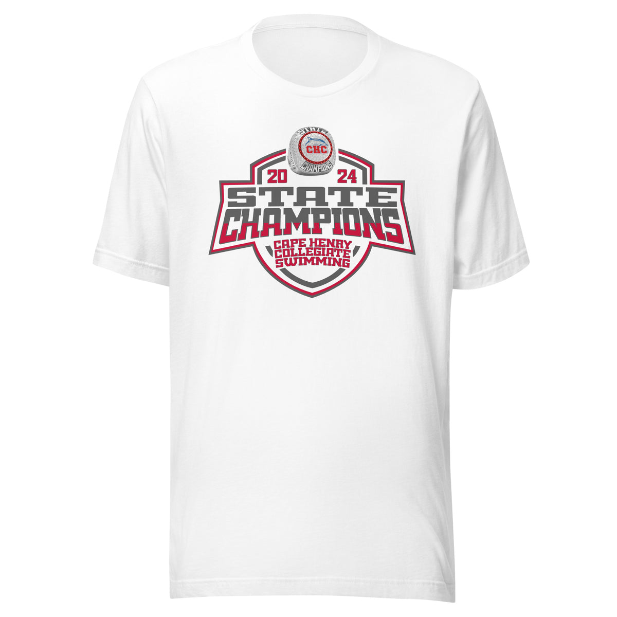 Cape Henry Collegiate Upper School Swimming &amp; Diving 2024 Unisex t-shirt