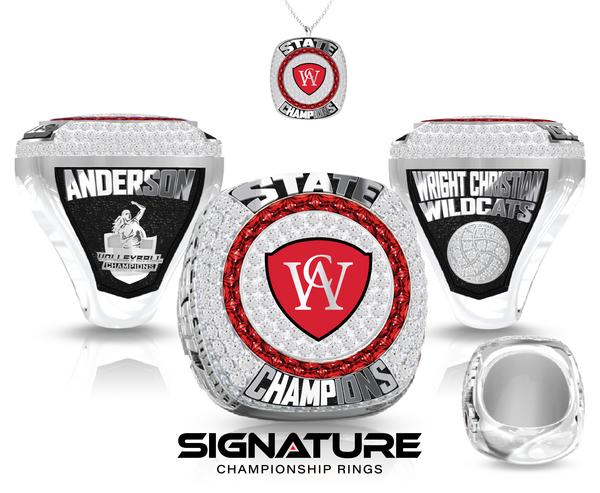 Wright Christian Academy High School Championship Ring