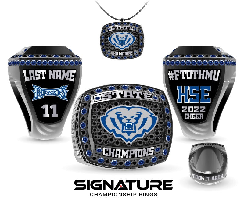 Hamilton Southeastern High School Cheer 2022 Championship Ring