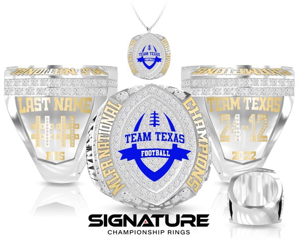 Team Texas Football 2022 Championship Ring