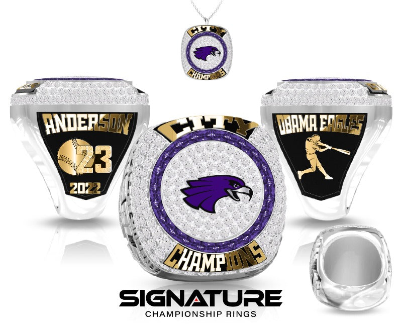 Obama Eagles Baseball Baseball 2022 Championship Ring