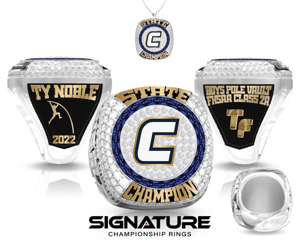 Calvary Christian Academy Track &amp; Field -Men's 2022 Championship Ring