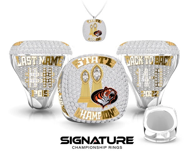 Belleville High School Football 2022 Championship Ring