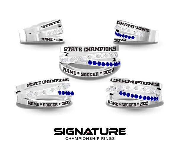 Alcuin School (Upper School) Co-ed Soccer 2022 Fashion Ring