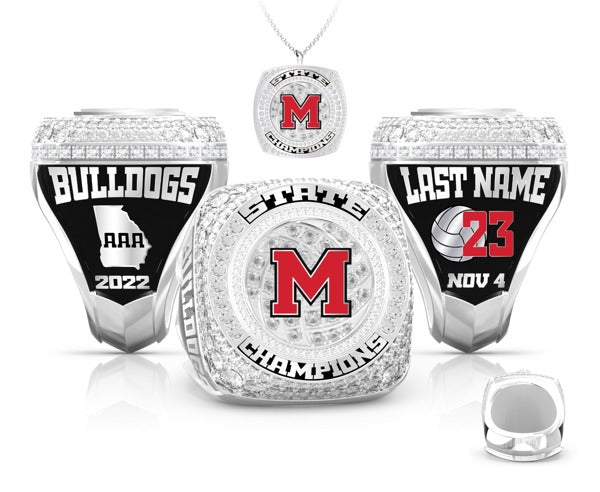 Morgan County High School OSR Volleyball -Women's 2026 Championship Ring