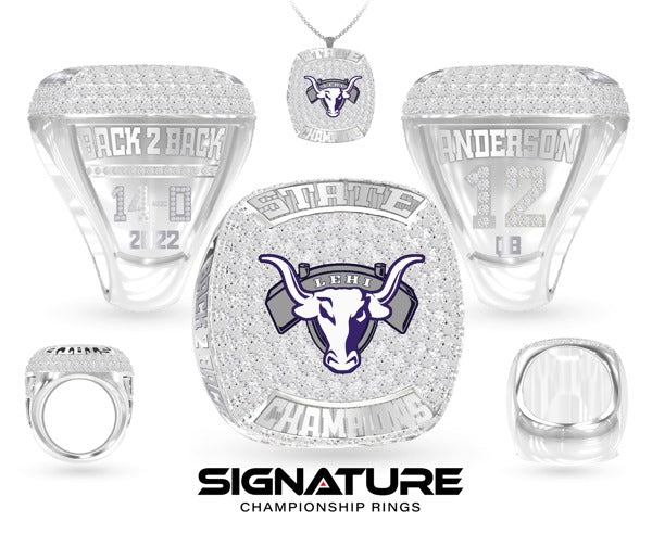 Lehi High School Football 2022 Championship Ring