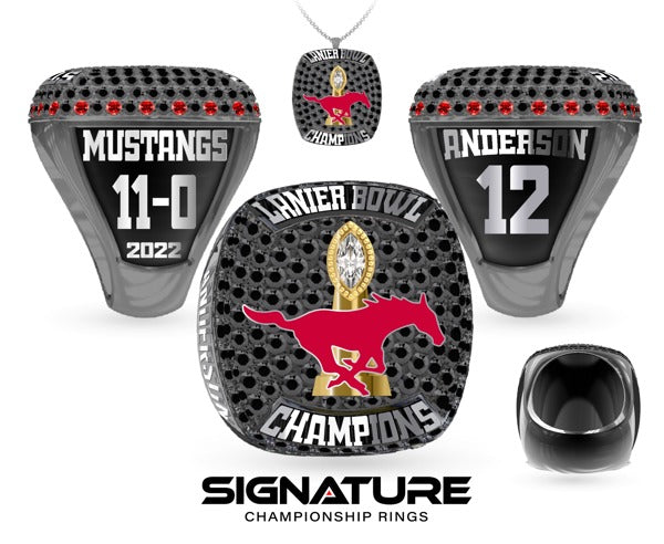 Tumminia Youth Football Football 2022 Championship Ring