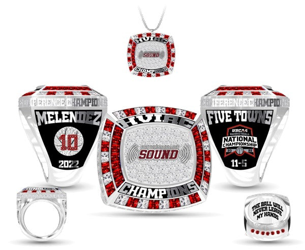 Ray Melendez - Five Towns Basketball Basketball -Women's 2022 Championship Ring