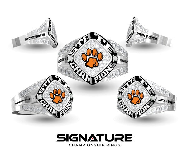 Ipswich High School Volleyball -Women's 2022 Fashion Ring