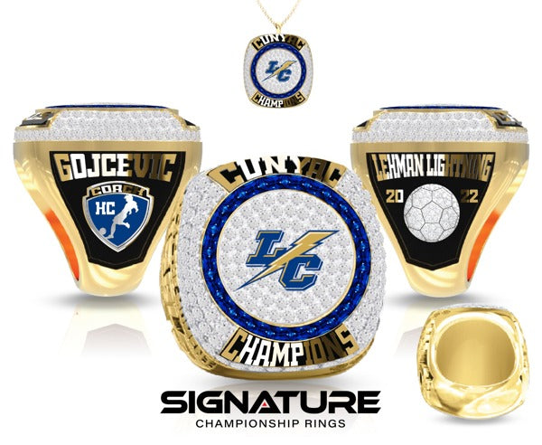 Lehman College Soccer -Men's 2022 Championship Ring