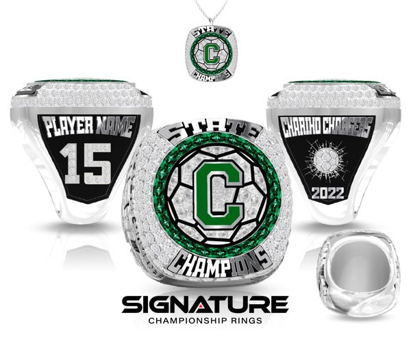 Chariho High School Soccer -Men's 2022 Championship Ring