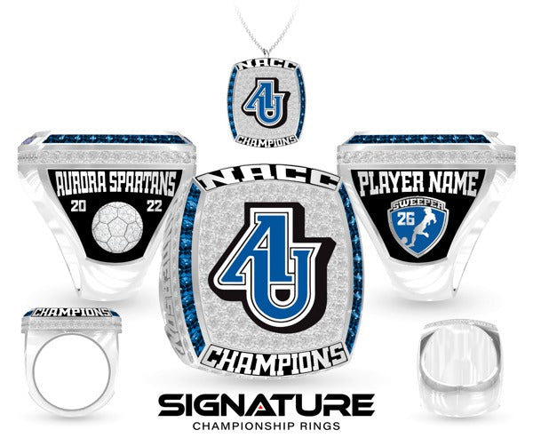 Aurora University Soccer -Men's 2022 Championship Ring