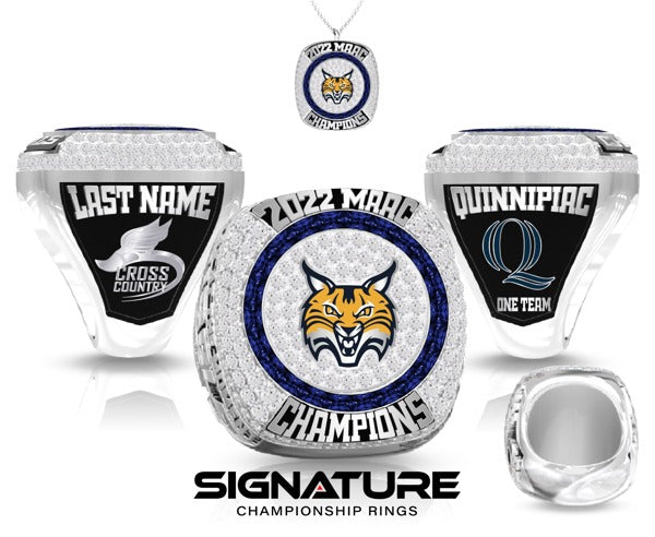 Quinnipiac University Cross Country -Women's 2022 Championship Ring