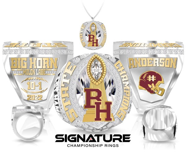 Big Horn High School Football 2022 Championship Ring