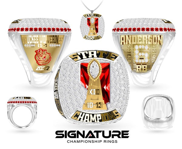 Tahoe Truckee High School Football 2022 Championship Ring