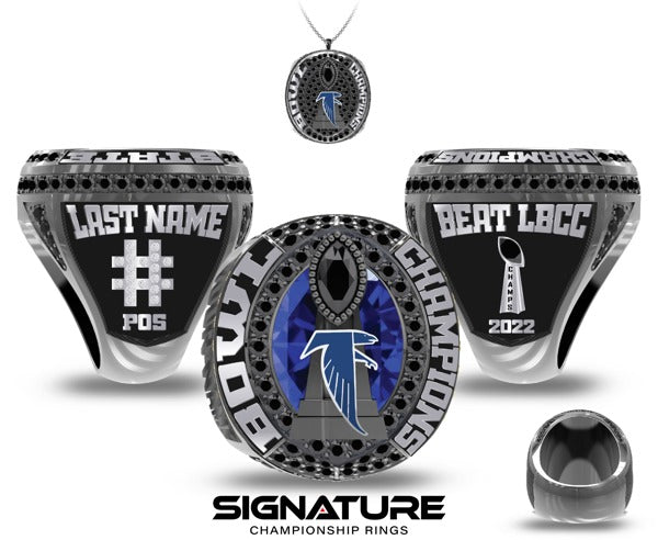 Cerritos Community College Football 2022 Championship Ring