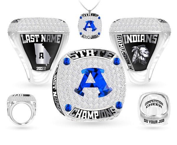 Armuchee High School OSR Cheer 2022 Championship Ring