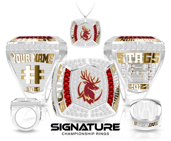Claremont Mudd Scripps High School Football 2022 Championship Ring