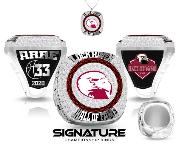 Lock Haven University of Pennsylvania Basketball -Men's 2020 Championship Ring
