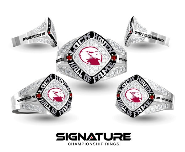 Lock Haven University of Pennsylvania Field Hockey 2017 Fashion Ring