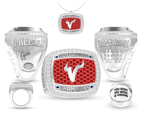 St. Anne-Pacelli Catholic School OSR Football 2022 Championship Ring