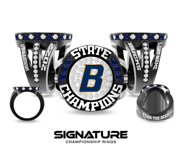 Buckhorn High School Cheer 2022 Fashion Ring