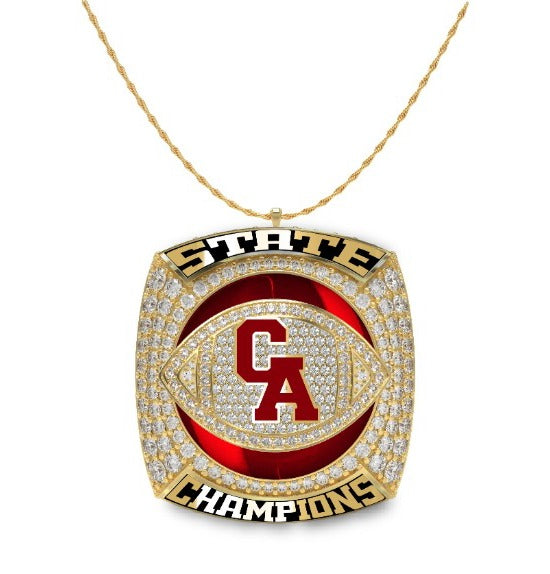 Carl Albert High School Football 2022 Pendant