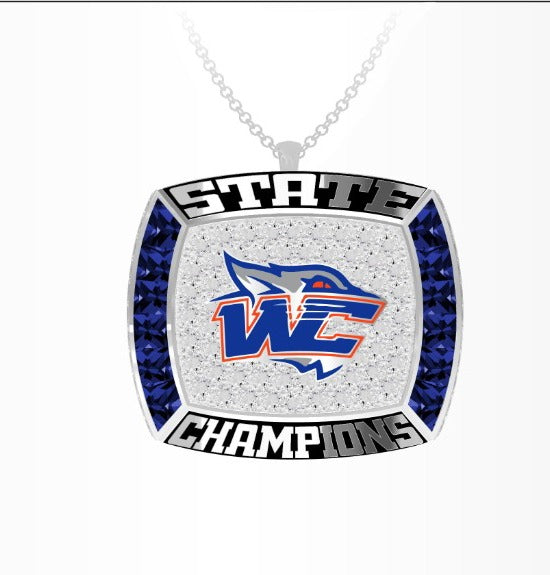Water Canyon High School Cross Country -Men's 2022 Pendant