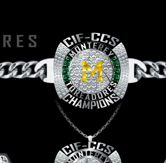 Monterey Toreadores Basketball -Men's 2017 Pendant